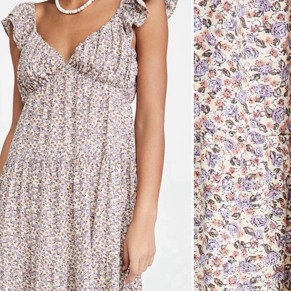 English Factory Floral Maxi Dress Size Small - Picture 5 of 13